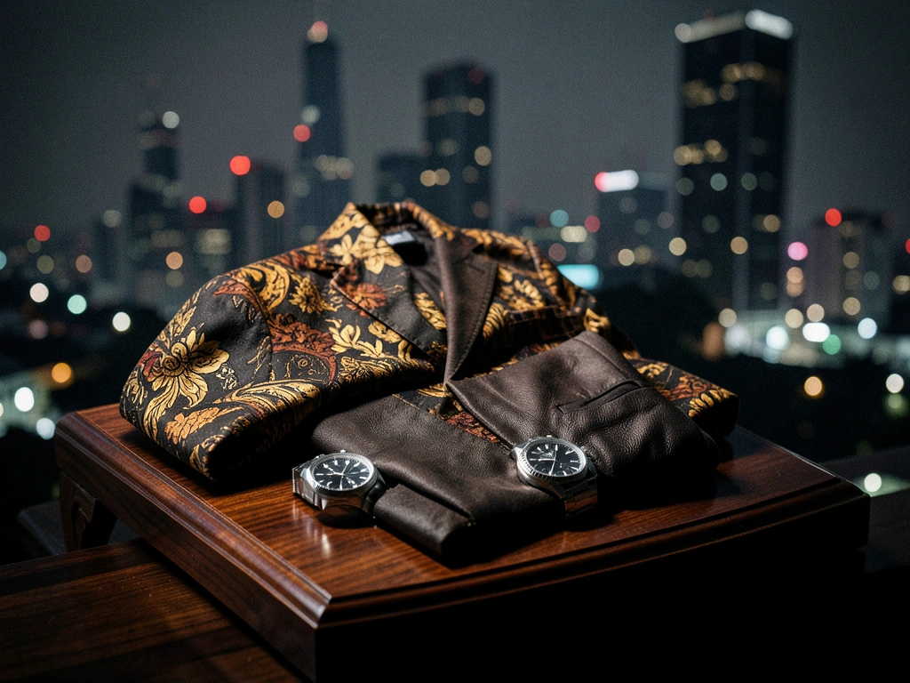 Professional executive setting in modern Jakarta